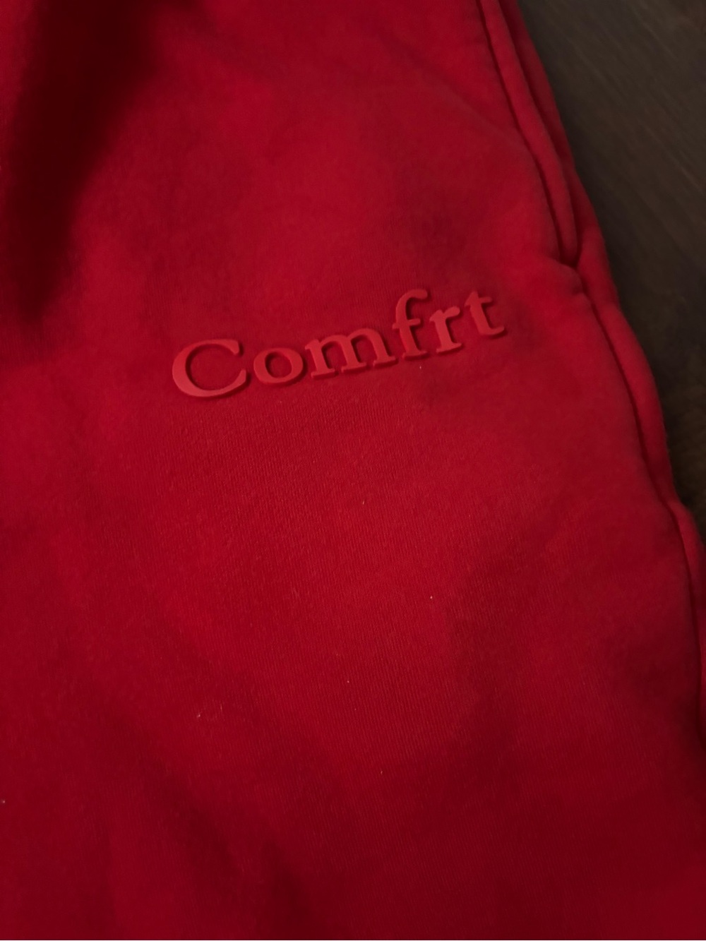 Comfrt Red Men's Joggers